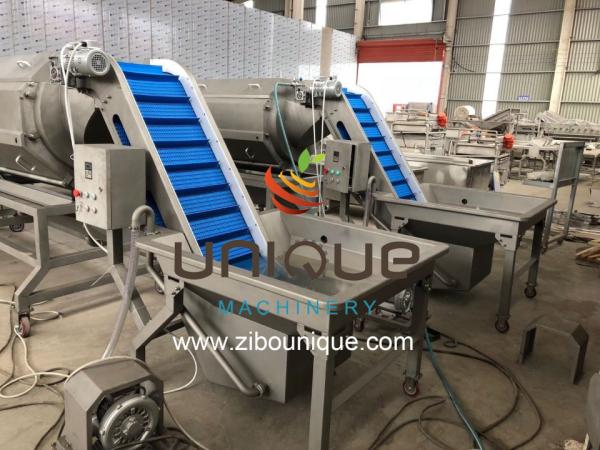 Industrial Potato Peeling Machine with Big Capacity and Stainless Steel 304 Material