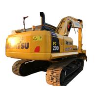 Bomba hidráulica Komatsu PC 200-8 20 toneladas Excavadora usada Modelo 2021 Feito no Japão