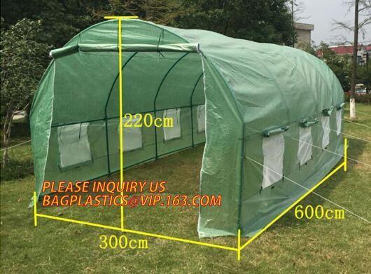 Hydroponic Grow Tent Kits, Mylar Grow Tent, 600D Gardening Green House, Polytunnel, Mini Walk-in Greenhouse