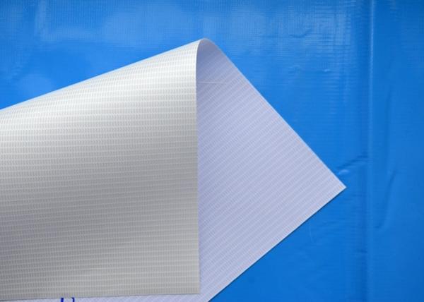 Quente - bandeira revestida 300gsm lustroso alto da propaganda do PVC com tinta solvente