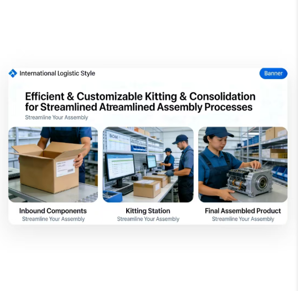 Custom Kitting Solutions And Consolidation Service For Streamlined Assembly Processes