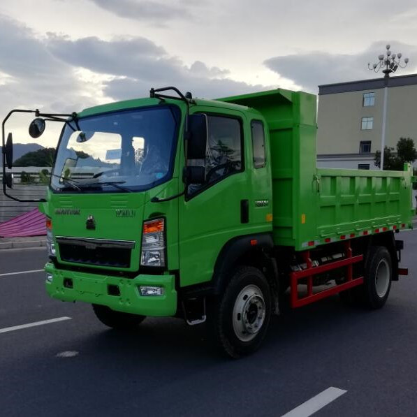 High quality SINOTRUK HOMAN 4x2 12 ton small garbage cargo trucks light duty tipper used dump delivery truck