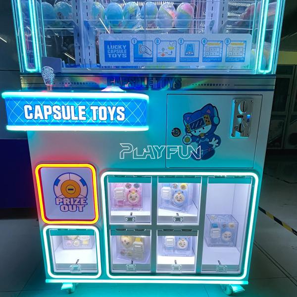 Machine à griffes de prise de balles personnalisable en usine, distributeur automatique à pièces, machine à cadeaux à capsules