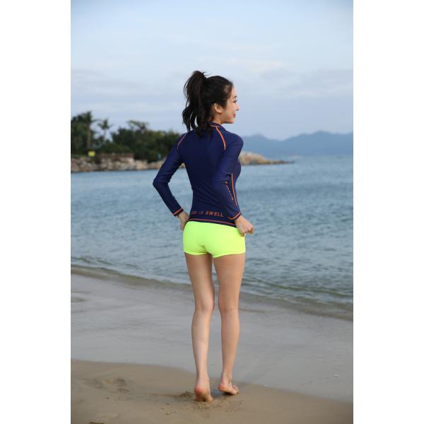 2019 UV Protection Swimming suit for women long sleeve and legs swimwear shorts pants set beach surf clothes swimsuit