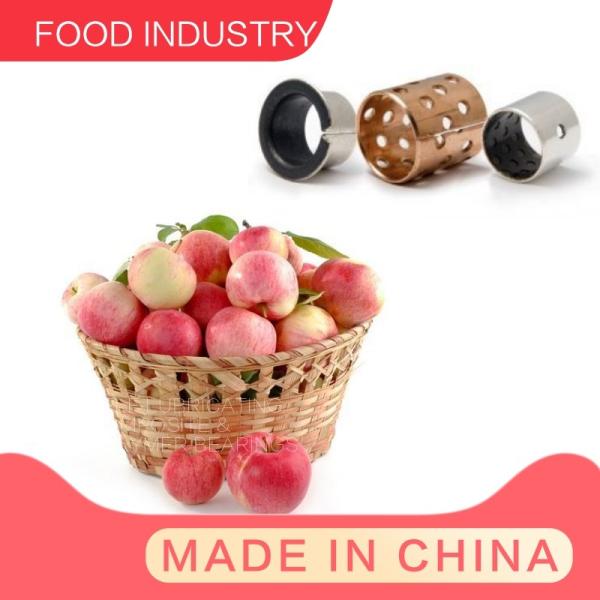 Mixers Polytetrafluoroethylene  Bushes Composite Bearings For Food Safety & Packaging Speed