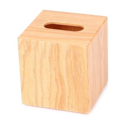 hotel bathroom accessories Bespoken wooden acrylic square tissue cover for 5-star hotel