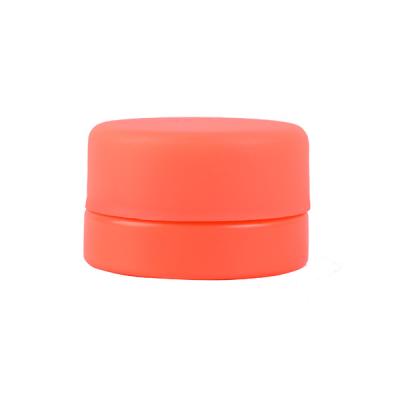 Orange 5ml Glass Concentrate Container Child Resistant Cap Orange Opaque Glass Jar