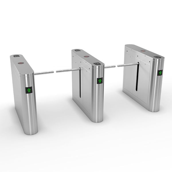 Infrared Photocell Anti-Pinch Single Arm Turnstile with 24V DC Motor for Secure Access Control