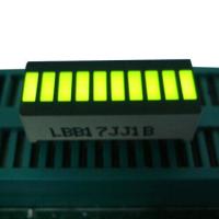 La barra ligera del amarillo 10 LED, el segmento grande 10 llevó la exhibición 25,4 x 10,1 x 7.9m m