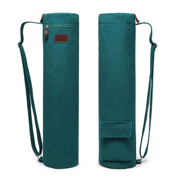 70×14cm Cotton Canvas Zipper Fashion Yoga Mat Bag Regular Color
