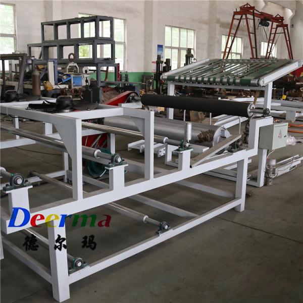 Customized PVC Coil Mat Machine with 55 rpm Screw Speed and 120 mm Screw Diameter