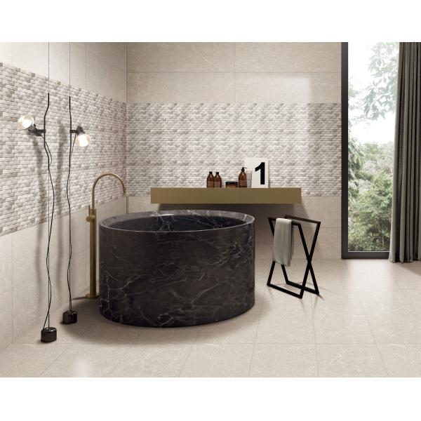 Waterproof And Anti-Slip Beige 300x300mm Natural Stone Mosaic For Decoration And Building