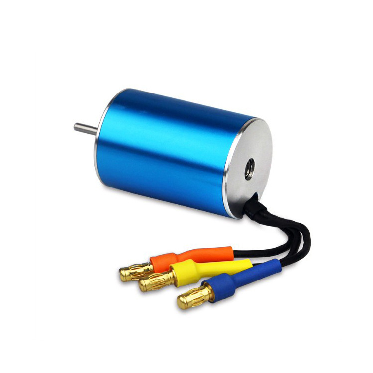 2435 Classic Inrunner 4-Pole Sensorless Brushless Motor with 2.0mm Y Shaft, 4800KV, for RC Cars