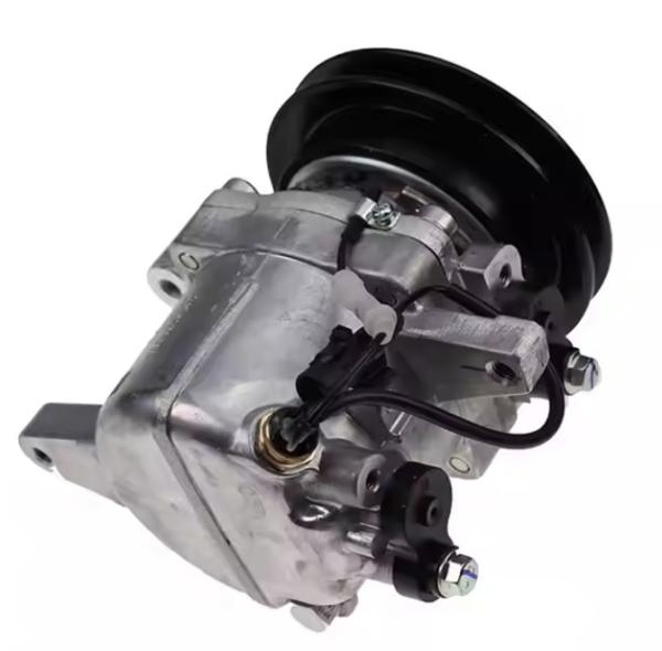 Air Conditioning Compressor 447180-6430 For Excavator SV06E Engine 12V 108mm