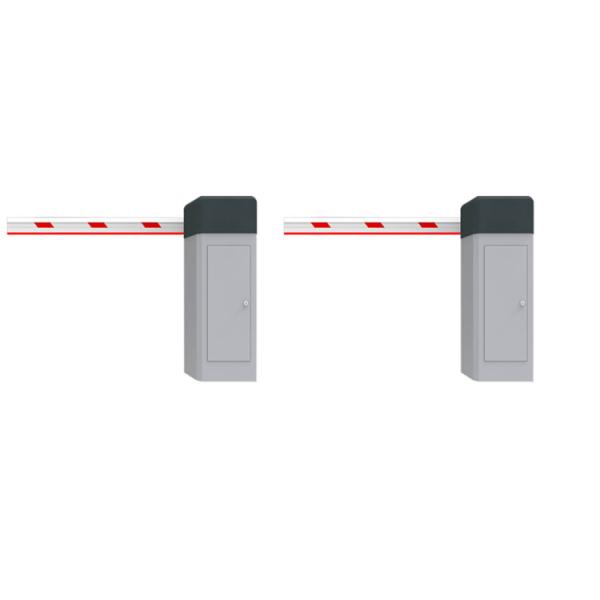 80W 1.8s Aluminum Alloy Automatic Barrier Gate with 6m Boom for Vehicle Entrance Control