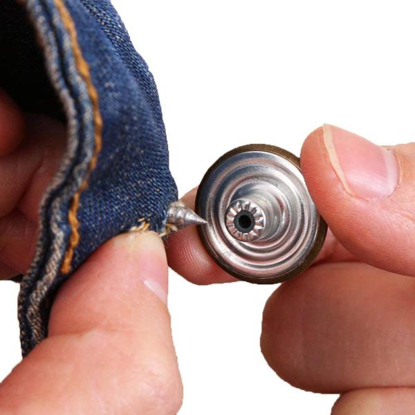 Выгравированная металлом кнопка хвостовика с логотипом | 16 MM/20 MM