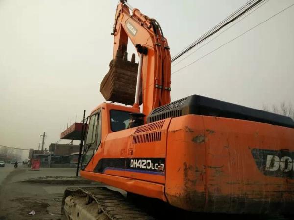 Used doosan dh420lc-7 excavator for sale