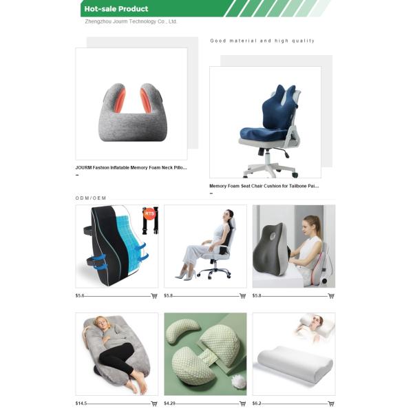 Orthopedic Gel Memory Foam Car Seat Back Support Cushion for Optimal Pain Relief
