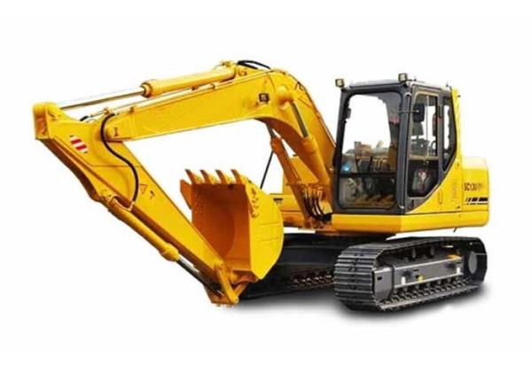 Hydraulic Heavy Equipment Excavator SC130.8 With Closed Cab 82KW Cummins Diesel Engine