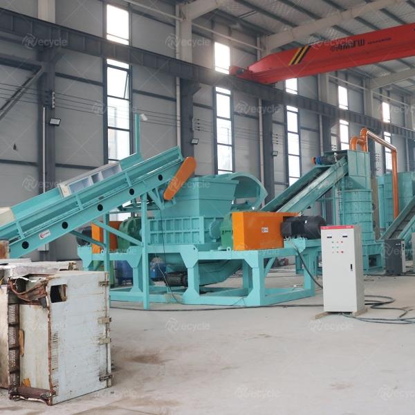 CE Certified Eco-friendly Scrap Refrigerator Shredder Crusher Machine Recycling