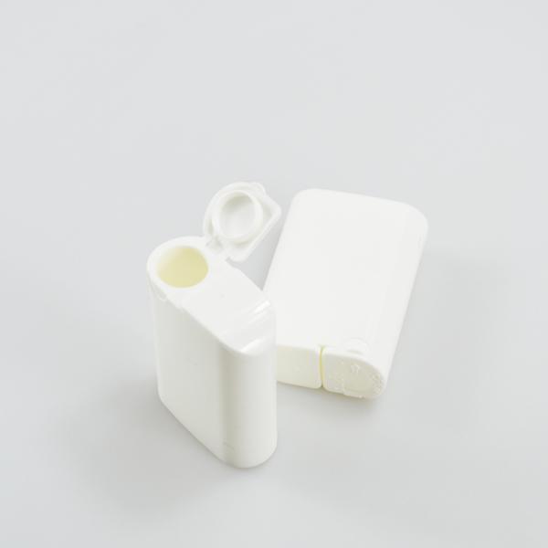 40cc Oval PP Food Plastic Pill Container Ideal for CANDY Flat Chewing Gum Bottle