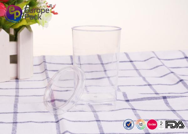 Dessert Disposable Plastic Cups With Lids