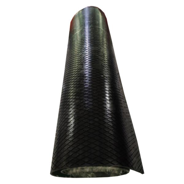 Cn Layer Backed Plain Pulley Rubber Lagging Lining Conveyor Belt Lagging