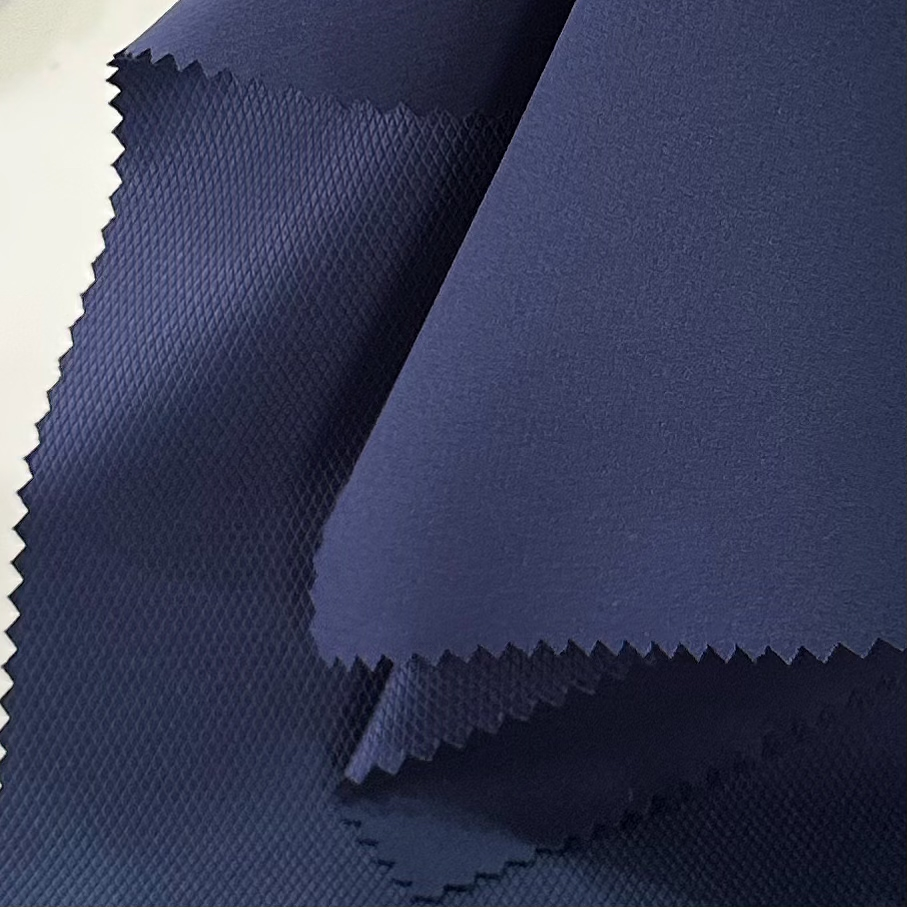 Diamond Grid Four Way Stretch Fabric 50D+20D*50D+20D/100D 140GSM 94% Полиэстер 6% Спандекс