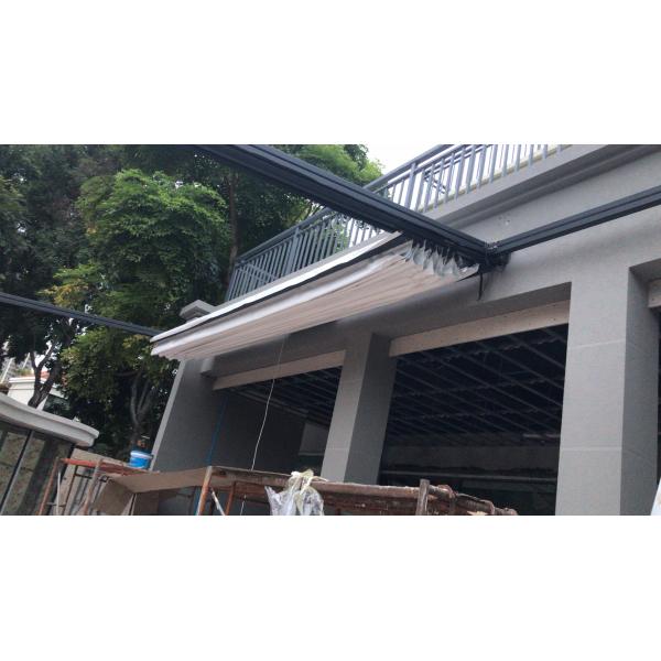 Наружные электрические светодиодные выдвижные крыши перголы и компоненты перголы