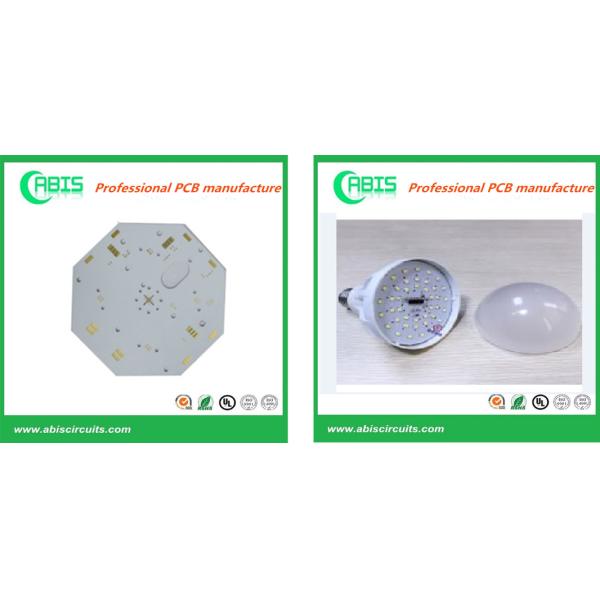 Оптовый алюминий FR4 PCB ядра металла ENIG 35um HASL/HASL-LF с белыми чернилами