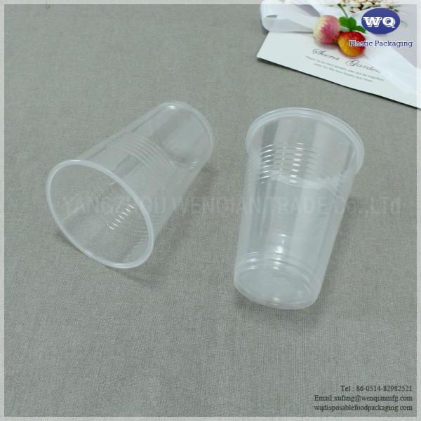 Disposable Cold Drink Party Cups,12 Oz PP Plastic Blister Cup-Personalized Disposable Cups-Insulated Disposable Cups