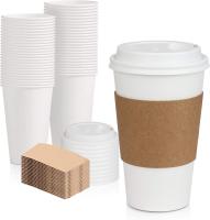A decoração do partido imprimiu descartável biodegradável afastado dos copos de café