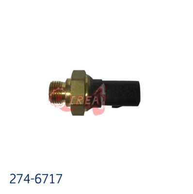 Sensor diesel 274-6717 do controle do injetor do trilho comum da máquina escavadora C15
