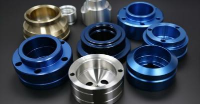 High Melting Point 2050°C Hard Anodized Aluminum Parts 25-250 Microns Custom Sizes