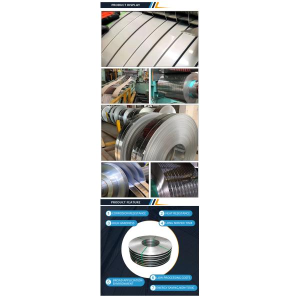 304 Pvd Stainless Steel Strip 8K Mirror Finish HL