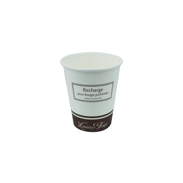 Single Wall Disposable Paper Cups 200 300 400ml With Eco Friendly Printing