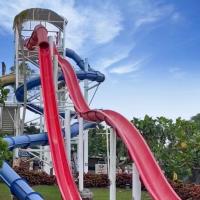 Aqua Park Equipment Fun Park High Speed Slide Swimming Pool Fiberglass Slide