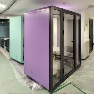 7-Layer Acoustic Structure Meeting Pod with 5 Year Warranty and Memory Foam Comfort