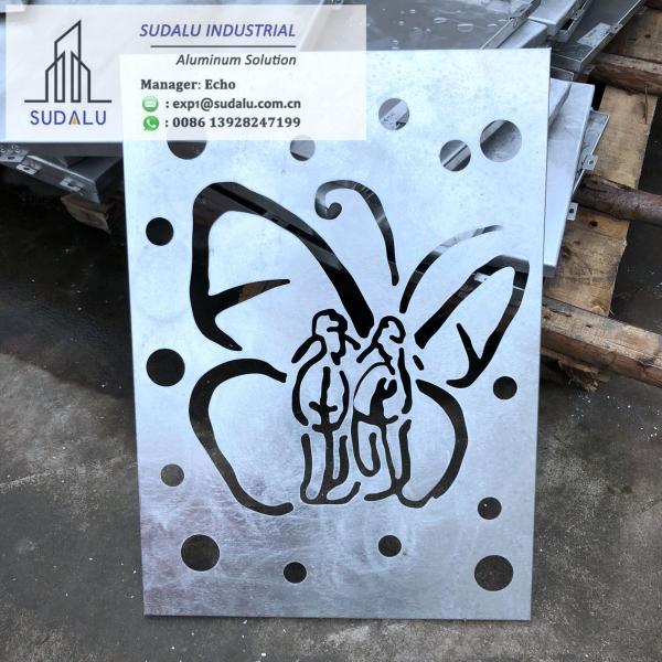 SUDALU Aluminum Curvel Panel for Wall Decoration with 1-10mm thickness Aluminum Screens