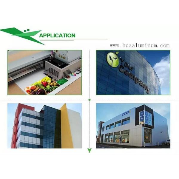 8FT ACP Cladding Sheet , Corrosion Resistant 10mm Thick Aluminium Plate