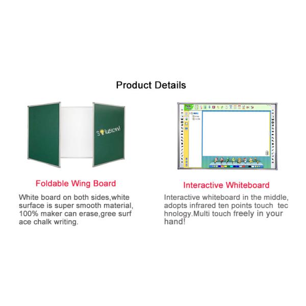 Портативный взаимодействующий экран Smartboard Whiteboards класса цифров