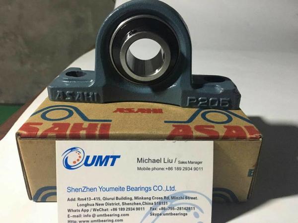 ASHAI brand 30*38.1*167 mm Agricultural Machinery  bearing Pillow Block Bearing UCP206