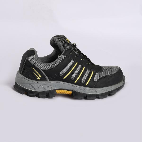 Black Yellow Safety Toe Work Boots EU 36-47 for Warehouse and Distribution