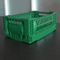 caisse en plastique 5L de stockage de la taille pp de 120mm vert clair pour le légume
