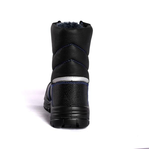 Shengjie Black Footwear Lace Up Cut Steel Toe PU Sole Protection Shock Function Anti Slip Work Boots Safety Shoes