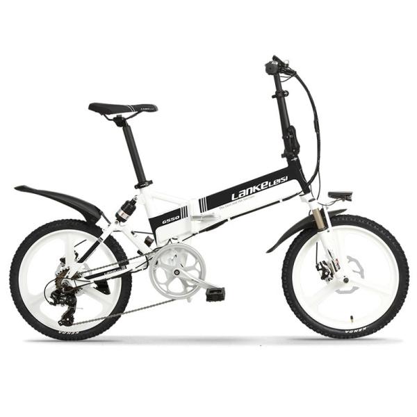 Fashion High Power Foldable Electric Bike 20 Inch Tire 48v 400w Motor