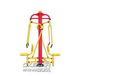 China TUV certificate with EN 16630 standard good quality Outdoor Fitness Equipment push trainer