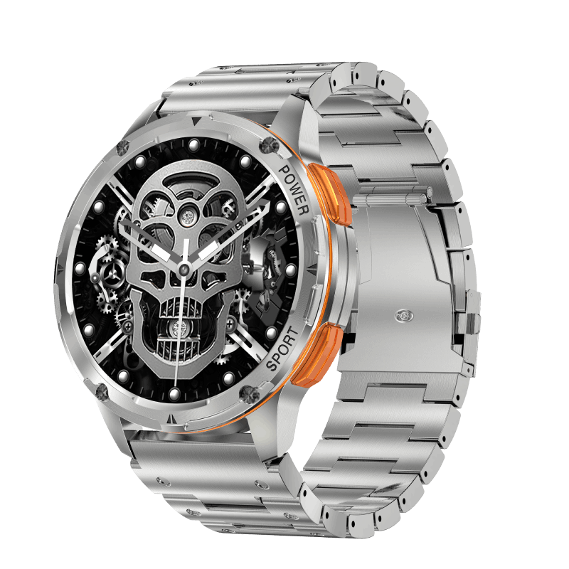 Support OEM & ODM | Rugged Outdoor AMOLED Tactical Smart Watch with IP67 Waterproof, 400mAh Battery, and BT5.2 Bluetooth