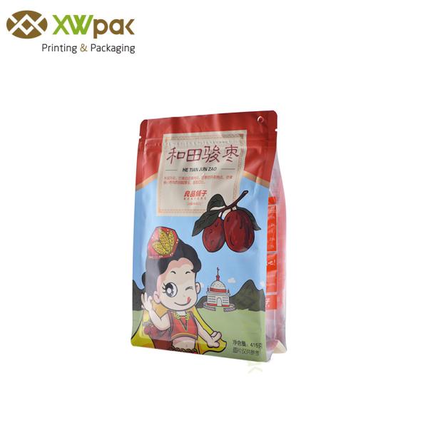 Plastic Side Gusset Flexible Food Packaging Heat Seal For Snack SGS Approved