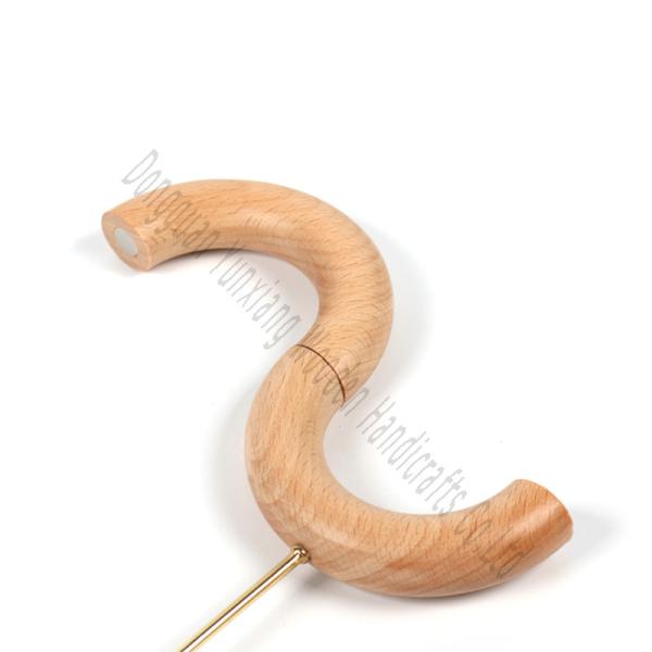 Coiffure de ceinture de foulard en bois, accrochage de cravate, organisateur en bois, crochets, rayonnages, organisateur d'accessoires de placard